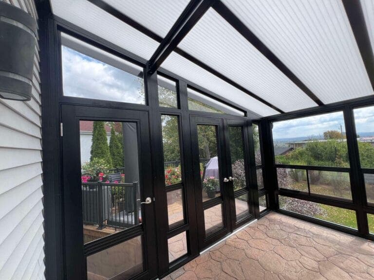 Solarium quatre saisons — réalisation Sher Auvents