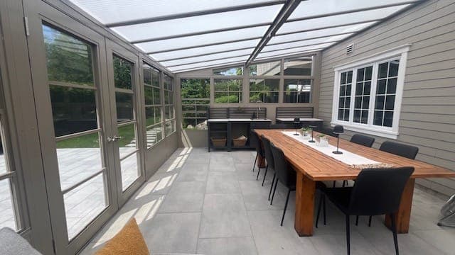 Solarium quatre saisons — réalisation Sher Auvents
