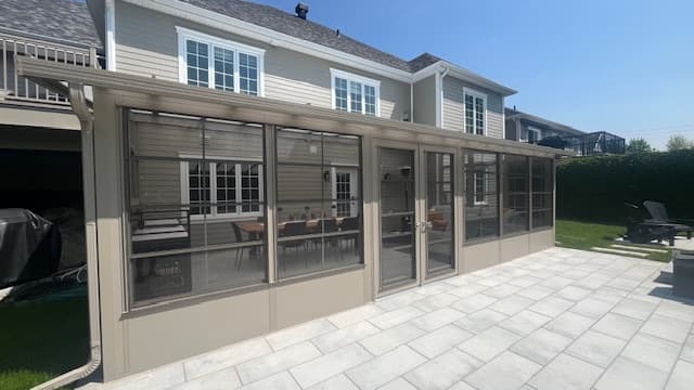 Solarium quatre saisons — réalisation Sher Auvents
