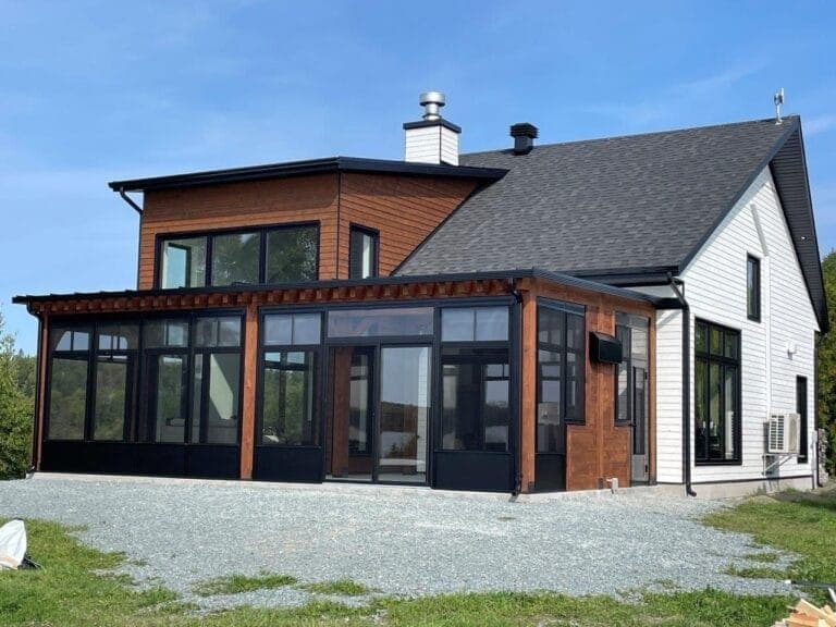 Solarium quatre saisons — réalisation Sher Auvents
