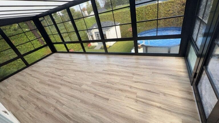 Solarium quatre saisons — réalisation Sher Auvents