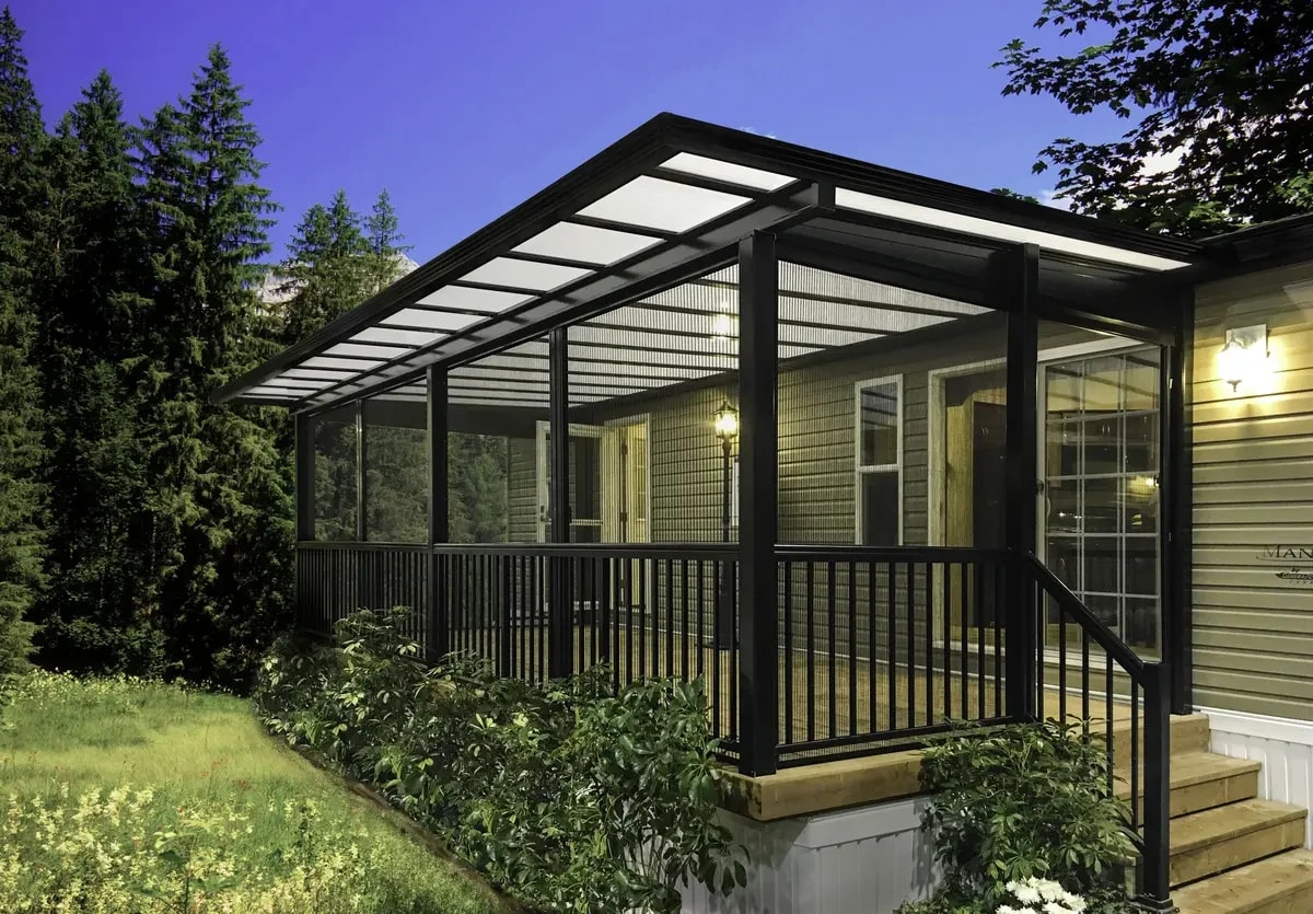Solarium Modèle 100 Sunspace installé par Sher Auvents (1 de 5)
