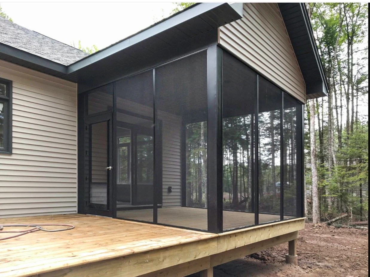Solarium Modèle 100 Sunspace installé par Sher Auvents (3 de 5)