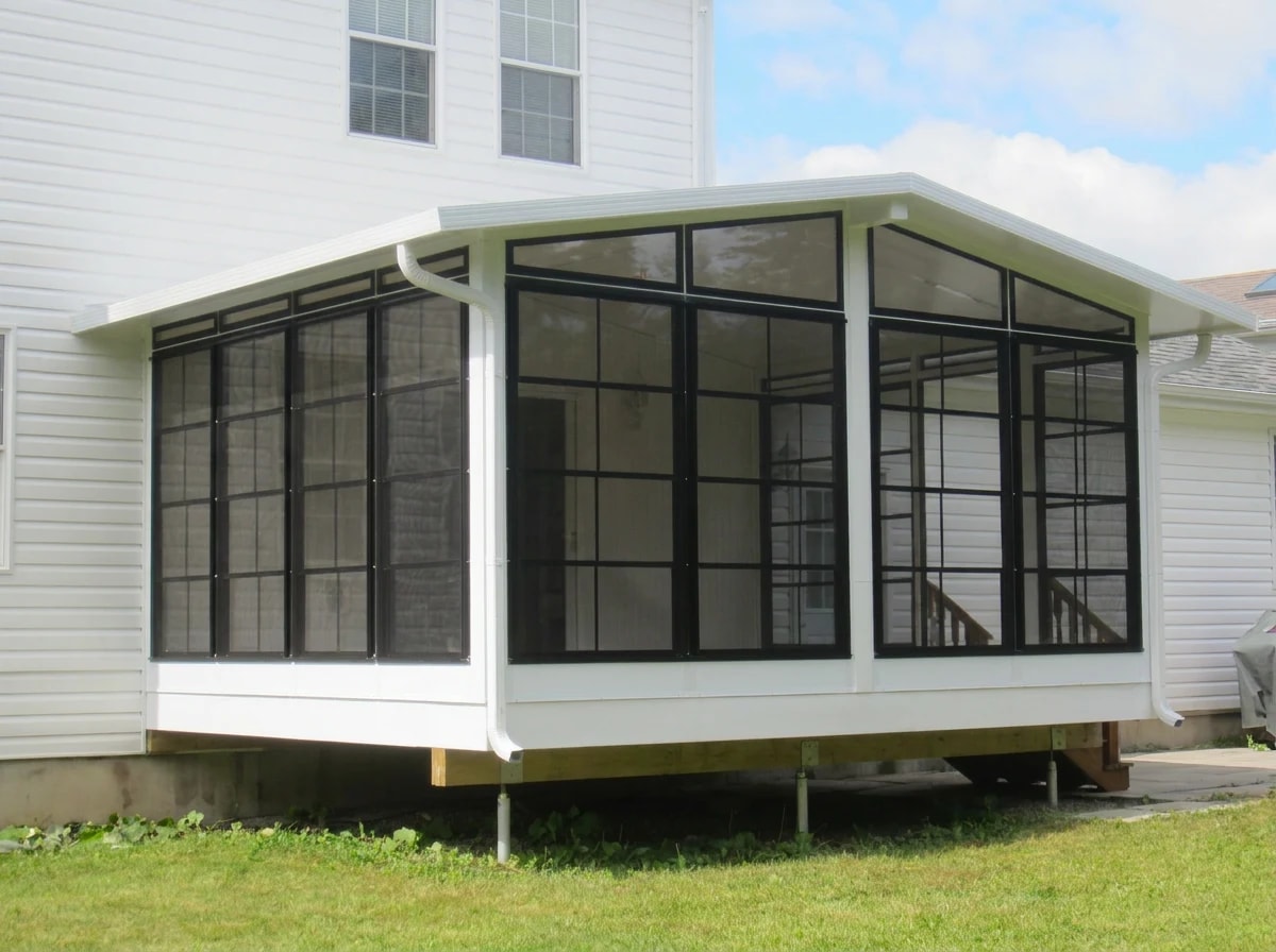Solarium Modèle 200 Sunspace installé par Sher Auvents (3 de 5)