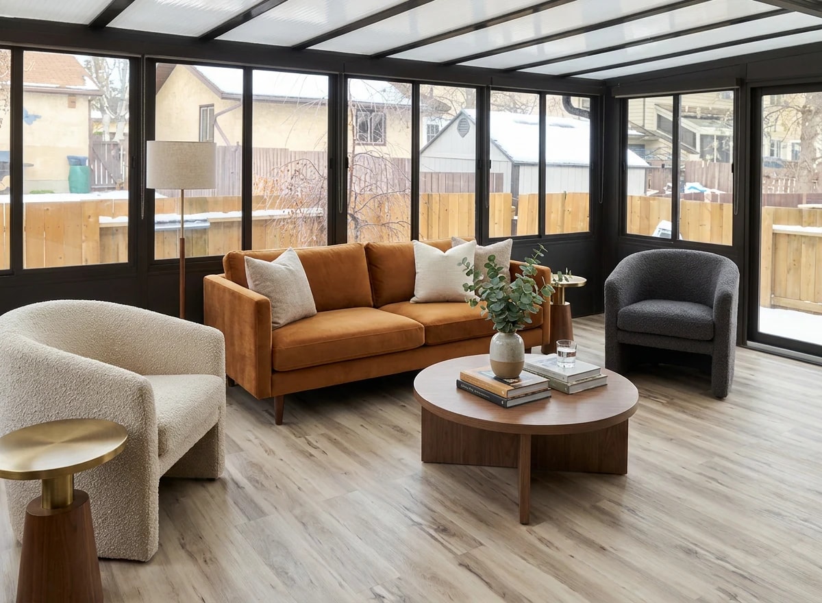 Solarium Modèle 300 Sunspace installé par Sher Auvents (2 de 4)