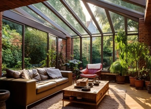 solarium Sherbrooke 3 saisons toit en verre